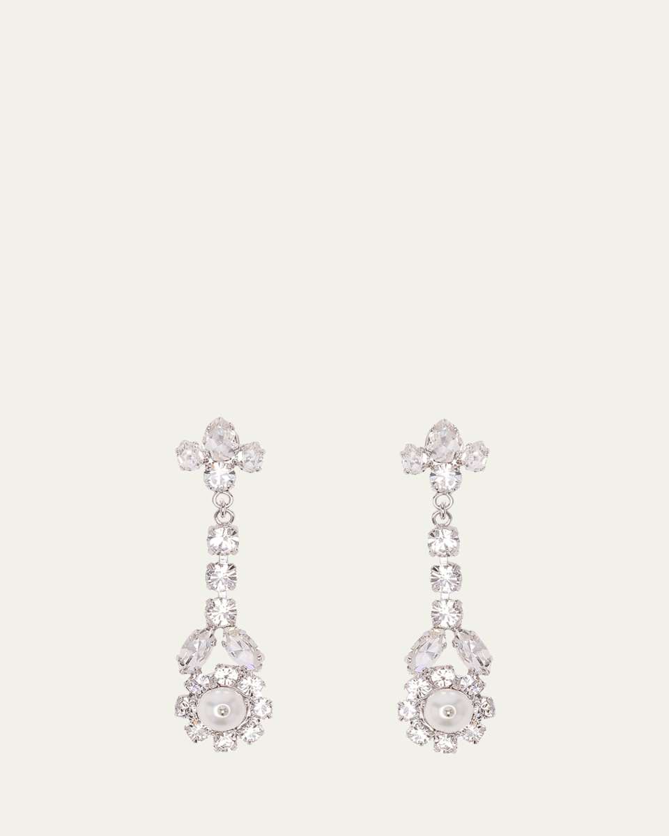 Victorian Crystal Drop Earrings